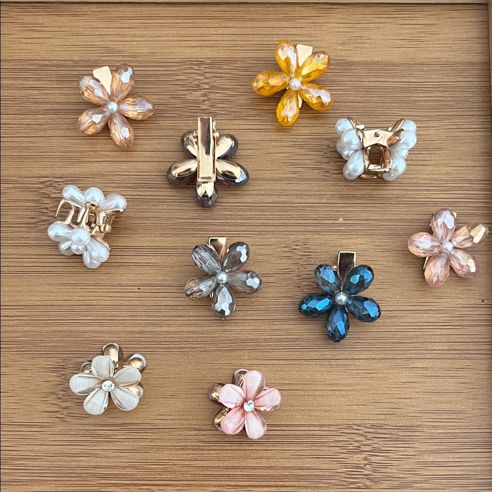Floral hair accessories Set